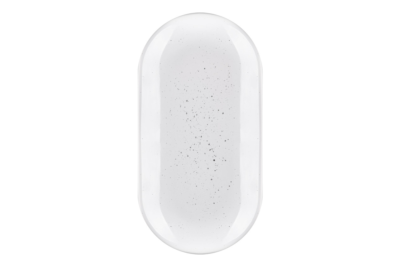 ARDESTO Блюдо овальне Bagheria, 25х13 см, Bright white, кераміка