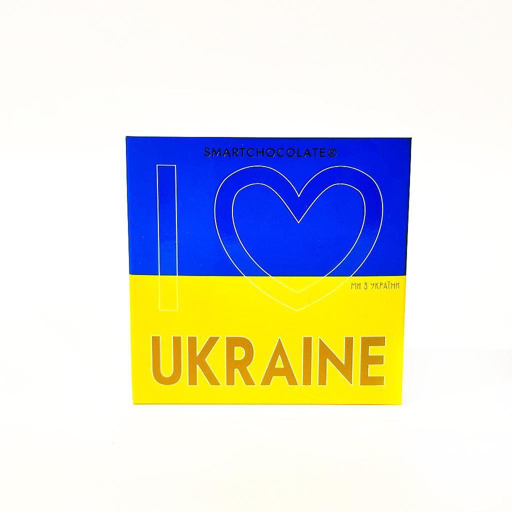 Шоколад веганський Ми з України без цукру 75г SmartChocolate