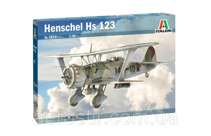 Henschel Hs 123 1/48 Italeri 2819