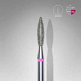 Фреза алмазна Staleks Pro полум'я червона 23 мм FA10RR023/10