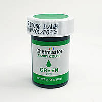 Краситель Chefmaster для шоколада Candy Color Green/Зеленый 20 гр