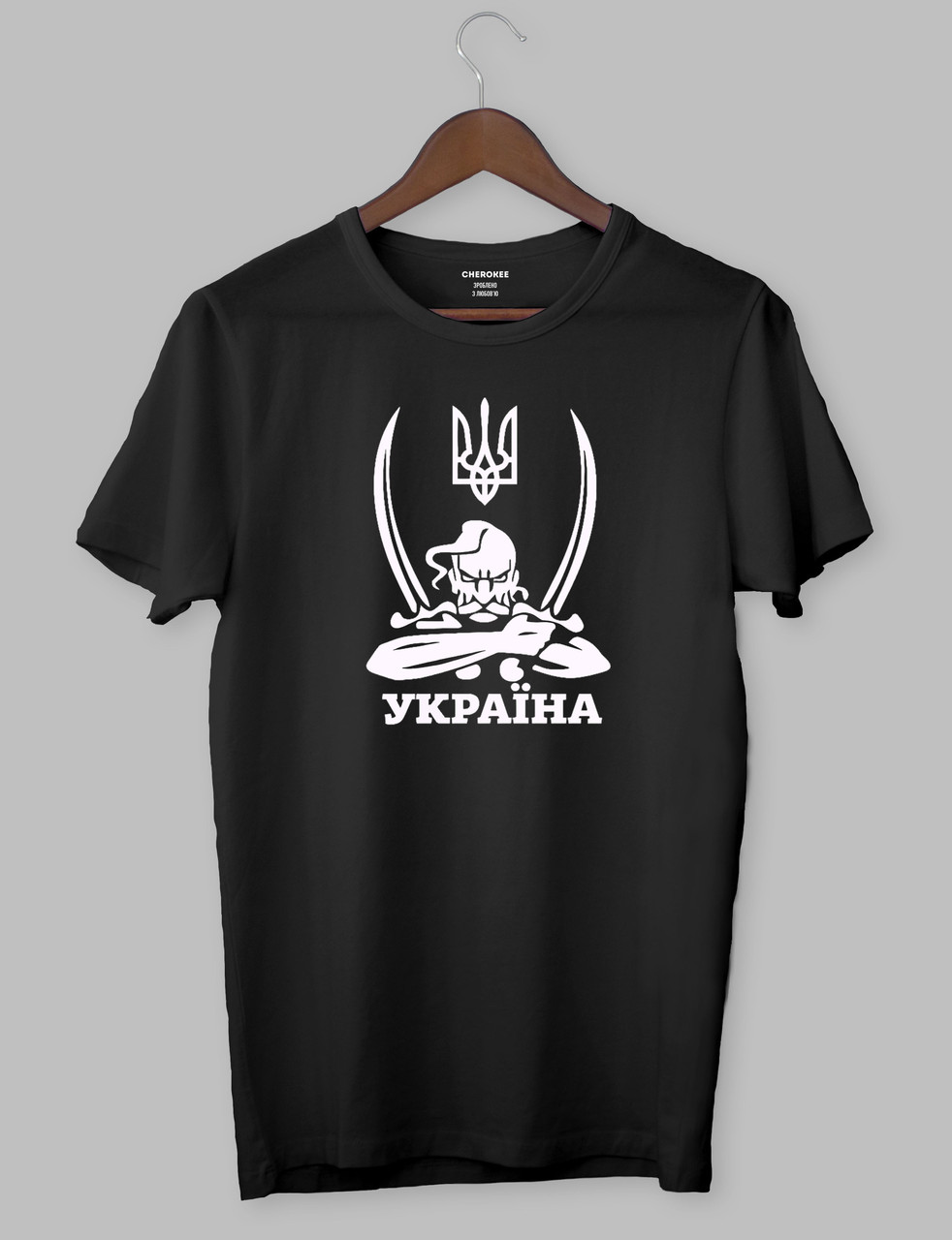 Футболка патріотична ”Козак з шаблями”, фото 1