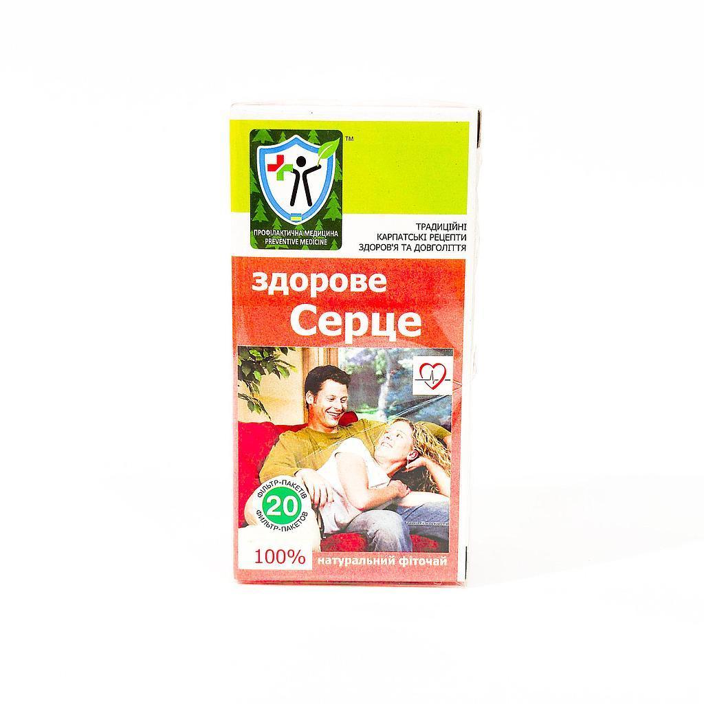 Фіточай здорове серце 30г Верховинка, фото 1