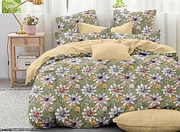 Комплект Фісташка сатин Комфорт текстиль Полуторний