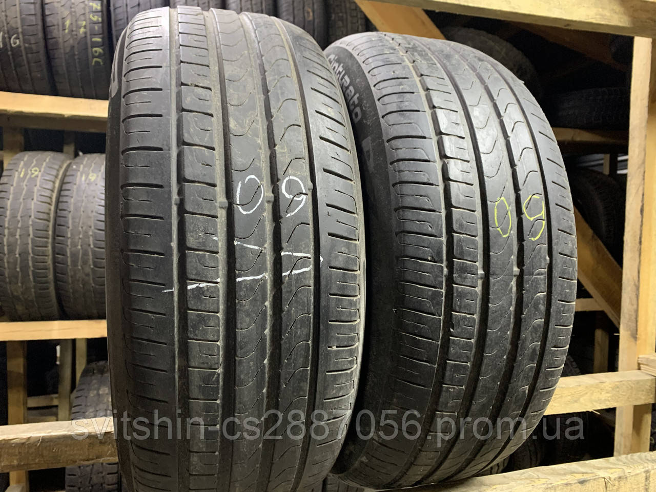 Літні шини 235/55R17 99Y  Pirelli Cinturato P7 6.5мм  2шт, фото 1