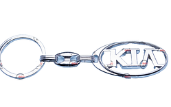 Брелок KIA металевий