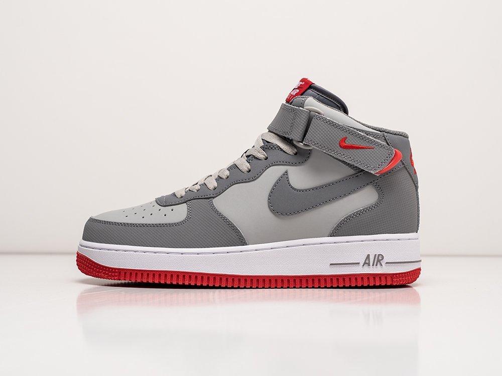 Кроссовки Nike Air Force 1 Mid Grey Red купить в магазине | Im-PoLLi ...