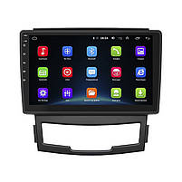 Штатна магнітола Lesko для SsangYong Actyon II Рестайлінг 2013-н.в. екран 9" 2/32Gb Wi-Fi GPS Base 1 шт., фото 3