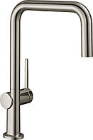 Hansgrohe Змішувач для кухні Talis M54, довж.виливу - 216мм, поворотний, 1важіль, KMU220, сталь