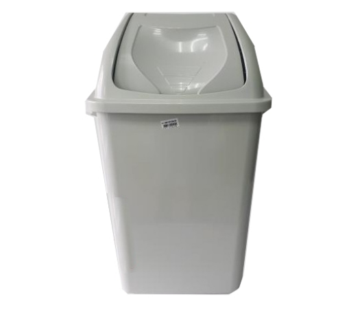 Бак для мусора пластиковый с качающейся крышкой Мусорный бак контейнер уличный для дачи 45*37 H 78 cm 65 л. - фото 1 - id-p522169295