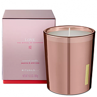 Арома-свеча Rituals LOVE scented candle jasmine & wild rose 290 гр