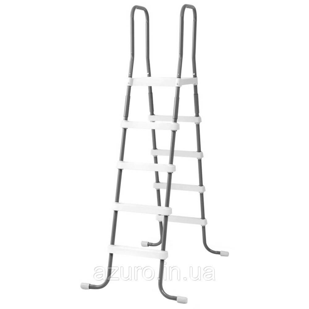 Драбина з платформою для басейну Intex 28067 (132 см, 4 сходинки)