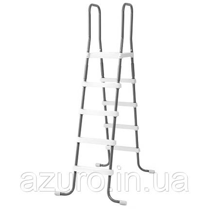 Драбина з платформою для басейну Intex 28067 (132 см, 4 сходинки), фото 1