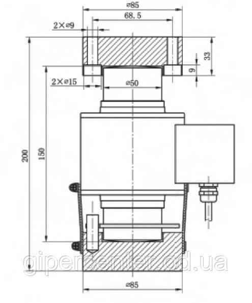 Тензодатчик KELI ZSFL 30t-40t OAP - фото 4 - id-p1766591157