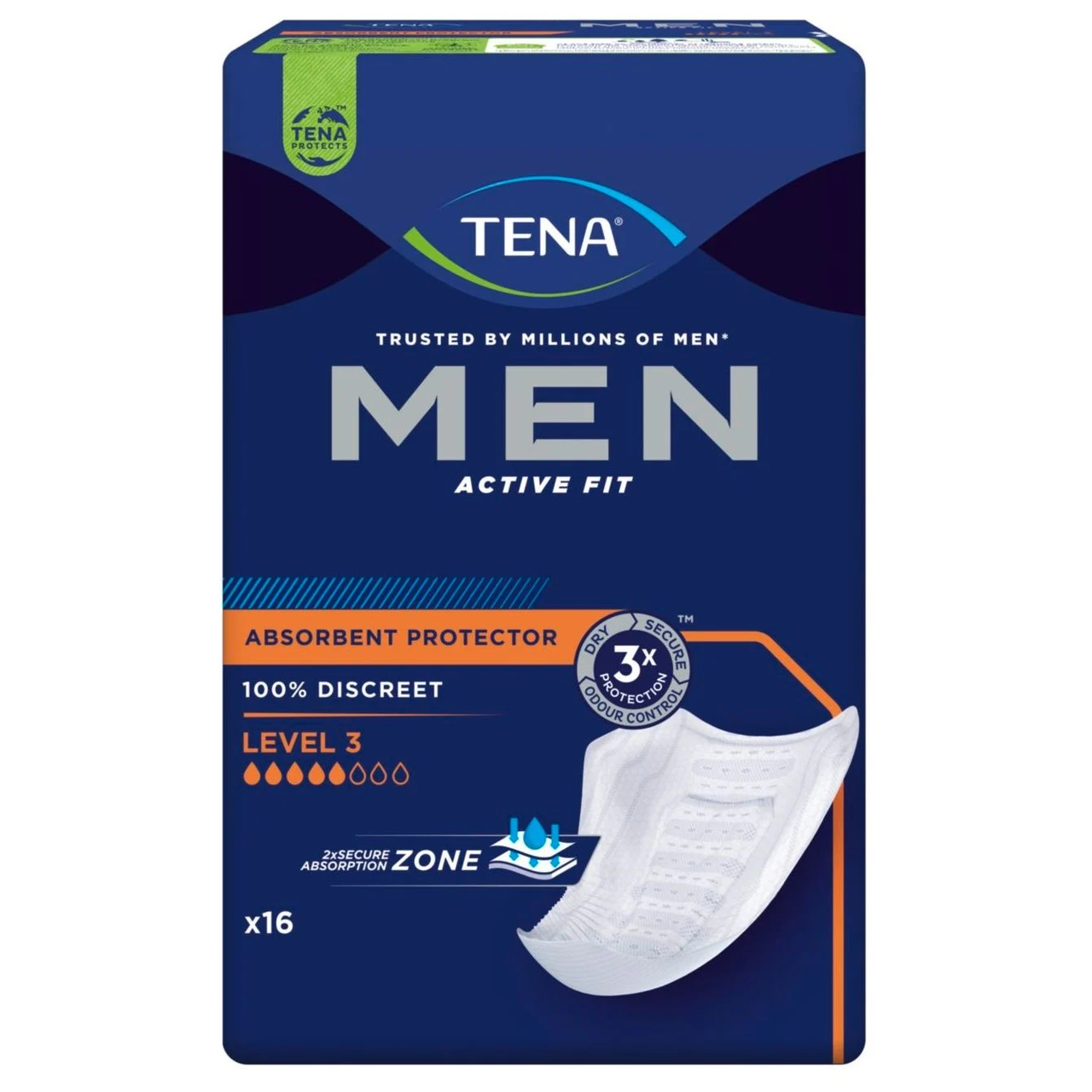 Прокладки урологические для мужчин Tena Мэн 3 16 шт. (ID#1612185134 ...