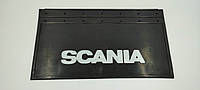 Брызговик с надписью SCANIA 650х350mm рельефная надпись 1шт