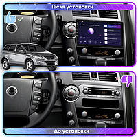 Штатна магнітола Lesko для SsangYong Kyron I Рестайлінг 2007-2015 IPS 9" 4/64Gb CarPlay 4G Wi-Fi GPS Prim 2 шт., фото 4