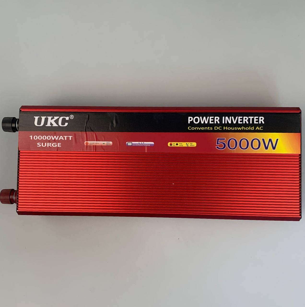 Інвертор перетворювач напруги Power Inverter 12-220V, 5000W