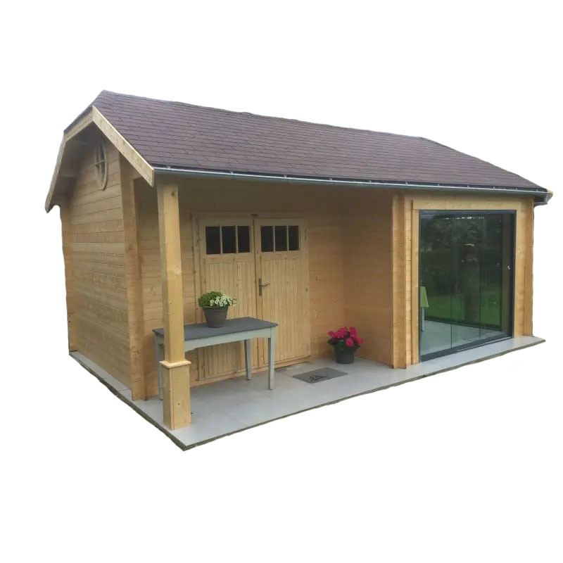 Сучасний сарай, госпблок для дачі з дерева 6,0х4,0 м. від виробника Modern barn - 113