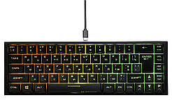 2E Gaming Клавіатура ігрова KG360 RGB 68key WL Black Ukr