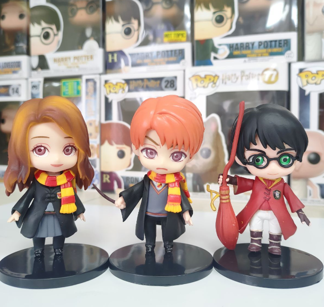 Набір Фігурок Гаррі Поттер Harry Potter (3 шт) 9 см 03