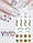 3D слайдер для дизайну нігтів Shiny Nail Applique - Vivid Decoration - Color Fastival AVADONA, фото 2