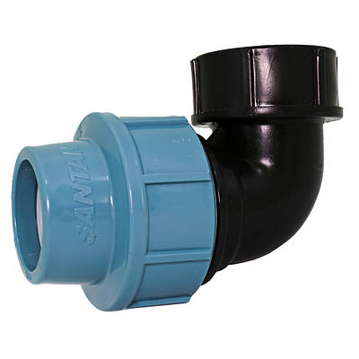 Коліно з внутрішньою різьбою 32х3/4" дюйма, фітинги для пластикових труб