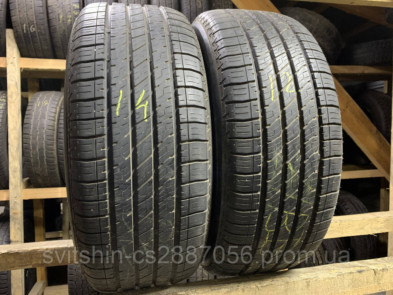Шини літо 235/55R17 99H Bridgestone Turanza EL42 6мм 2шт