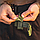 Карабін Molle тактичний E-Tac LP-411A Green військовий арміський для ременя рюкзака пояса, фото 5