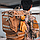 Карабін Molle тактичний E-Tac LP-411A Green військовий арміський для ременя рюкзака пояса, фото 7