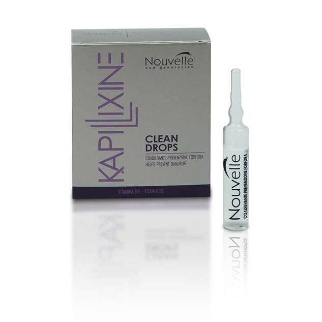 Ампула для волосся 10 мл проти лупи (10 мл*10) Clean Drops Nouvelle AVADONA