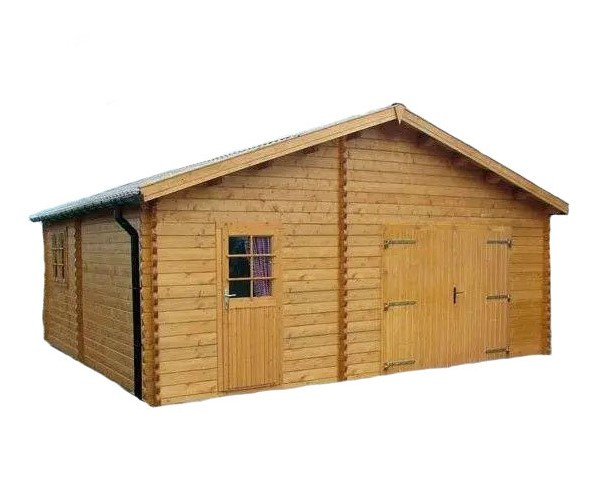 Сучасний сарай, госпблок для дачі з дерева 6,0х6,0 м. від виробника Modern barn - 115