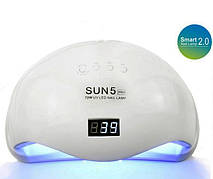 Лампа UVLED SUN 5 PRO 72 Вт на дві руки для манікюру