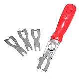 Ніж Mozart для зачистки зварних швів 3в1 (+3 леза), фото 3