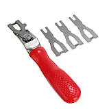 Ніж Mozart для зачистки зварних швів 3в1 (+3 леза), фото 2