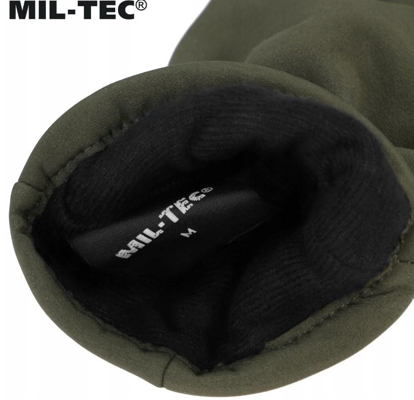 Перчатки тактические зимние Softshell Thinsulate Mil-Tec (Olive) 12521301 - фото 7 - id-p1499940592