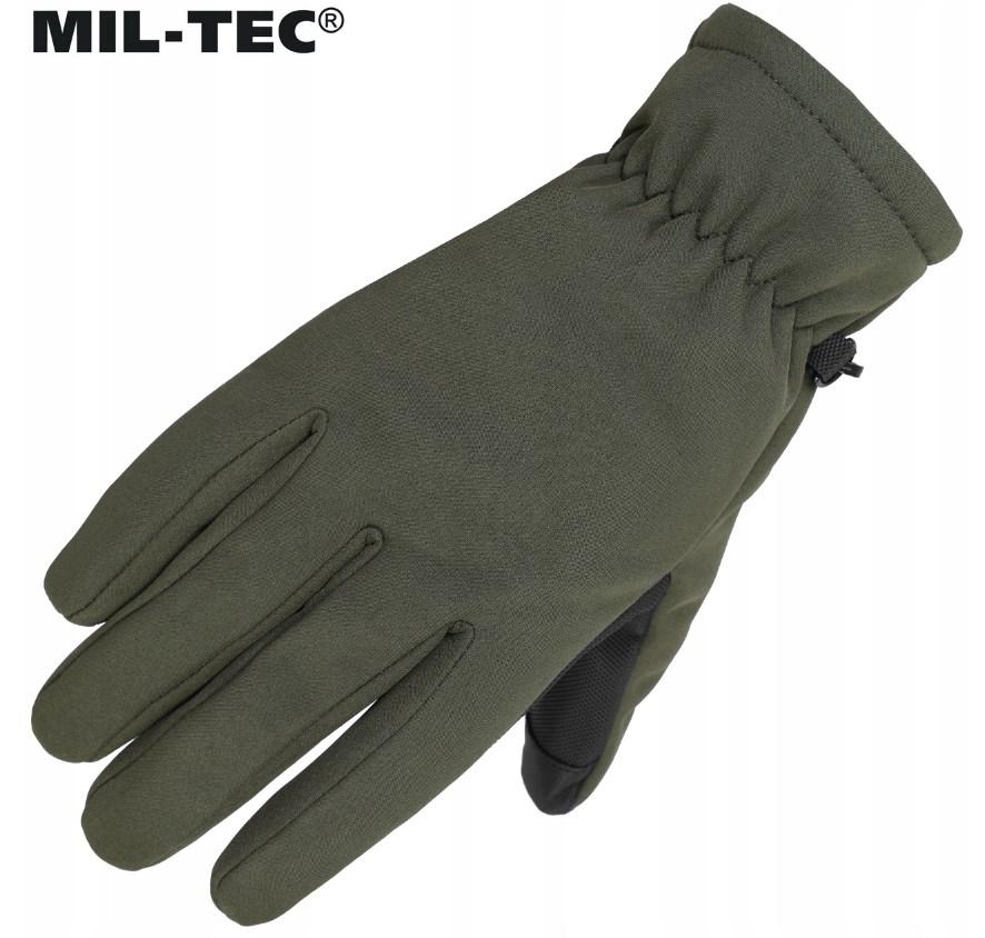 Перчатки тактические зимние Softshell Thinsulate Mil-Tec (Olive) 12521301 - фото 4 - id-p1499940592