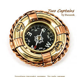 Морський компас у вигляді рятувального круга Two Captains 2795SS
