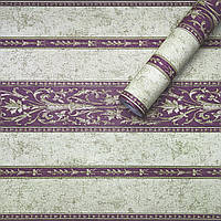 Самоклейка декоративна плівка турецький орнамент 0,45Х10М (KN-X0122-4), Фиолетовый, Фіолетовий