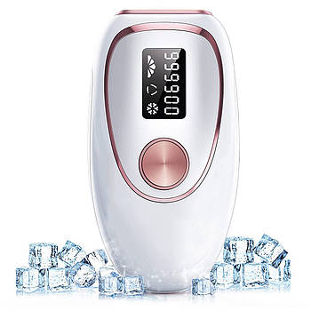Фотоепілятор IPL Ice Cool Hair Removal BH03 з охолодженням - домашній лазерний епілятор для видалення волосся