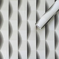 Самоклеюча декоративна плівка текстильна 0,45Х10М (KN-X0168-1), Серый, Сірий