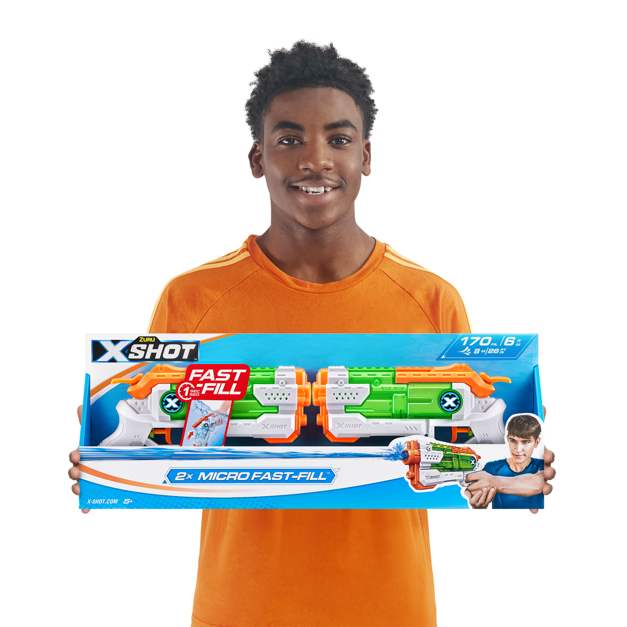 Набір водних бластерів Zuru X-Shot Warfare Fast Fill Small 56244R, фото 1
