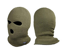 Балаклава зимова MIL-TEC Thinsulate 3 вирізу Olive, 12112001