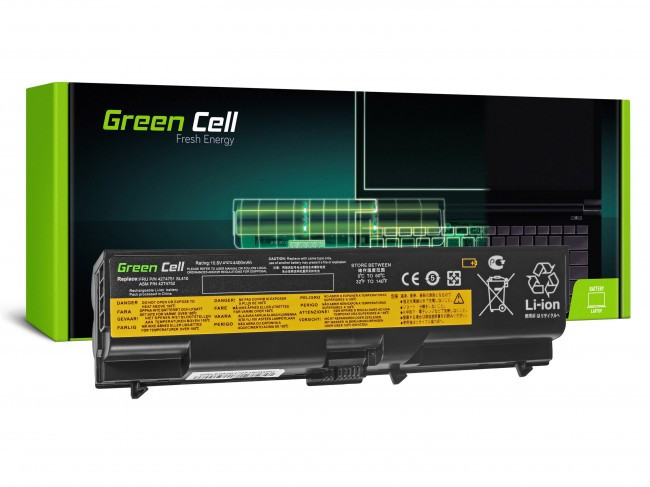 Green Celldo Lenovo ThinkPad T410 T420 T510 T520 W510 / 11,1V 4400mAh, фото 1