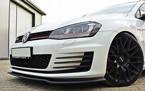 Накладка переднього бампера VW Golf 7 GTI GTD 13 16