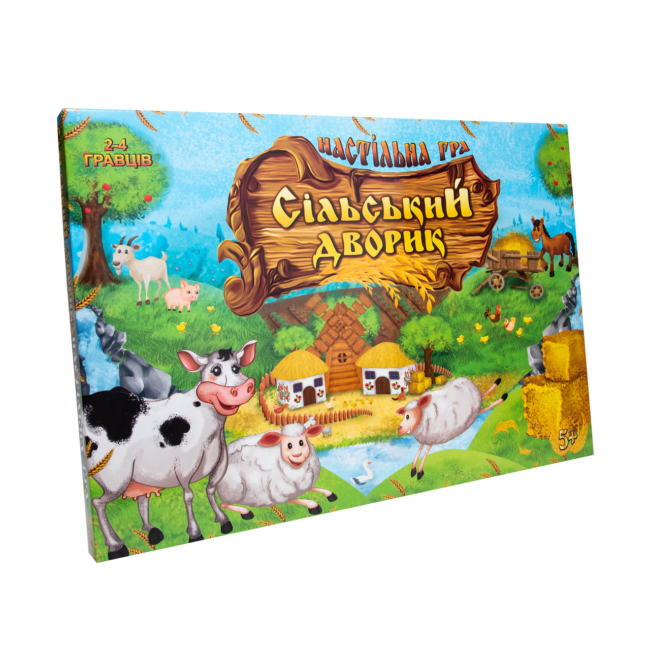 Настільна гра Сільський дворик на українській мові Strateg (30503), фото 1