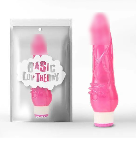 Рожевий гелевий мультишвидкісний вібратор Beginner Rider | Puls69, фото 1