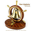 Колокол штурвал настільна морська ринда "Дів'яний вал" NIS383, фото 2