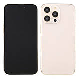 Муляж пустушка макет iPhone 14 Pro Max Gold, фото 3