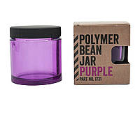 Емкость Comandante Polymer Bean Purple Баночка колба для кофемолки Команданте из полимера